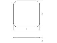 Kaiser Elektro Ersatzdeckel 650GC 1094-13 - Weiß