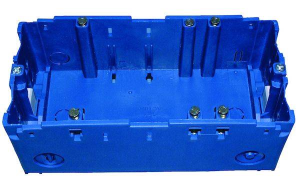 PBRED 265 blau Geräteeinbaudose