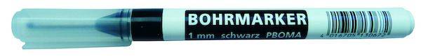 PBOMA Bohrmarker 1mm, lange Spitze 25mm