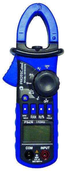 PSZN TRMS Stromzange 600V AC DC TRMS