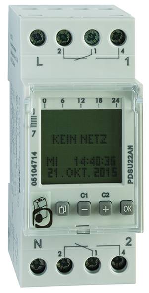 PDSU22AN Astro-Zeitschaltuhr 2 Wechsler
