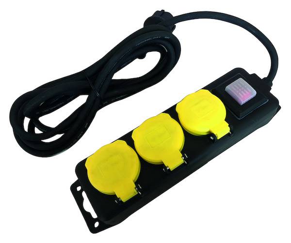 PSDLO-315 S Steckdosenleiste 3-f 1,4m