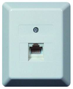PUAE Anschlussdose 1xRJ45 8(8) AP rw