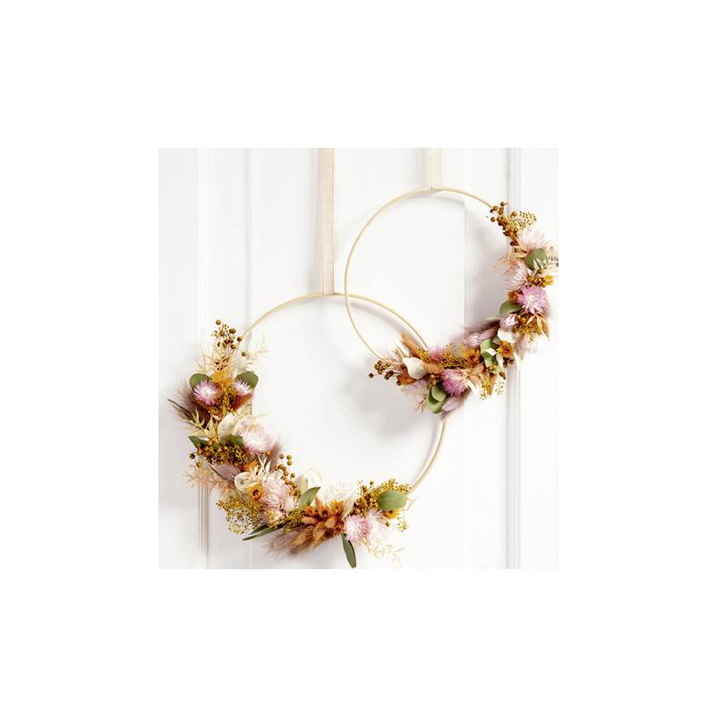 folia Deko-Ringe Holz, 250 mm und 300 mm