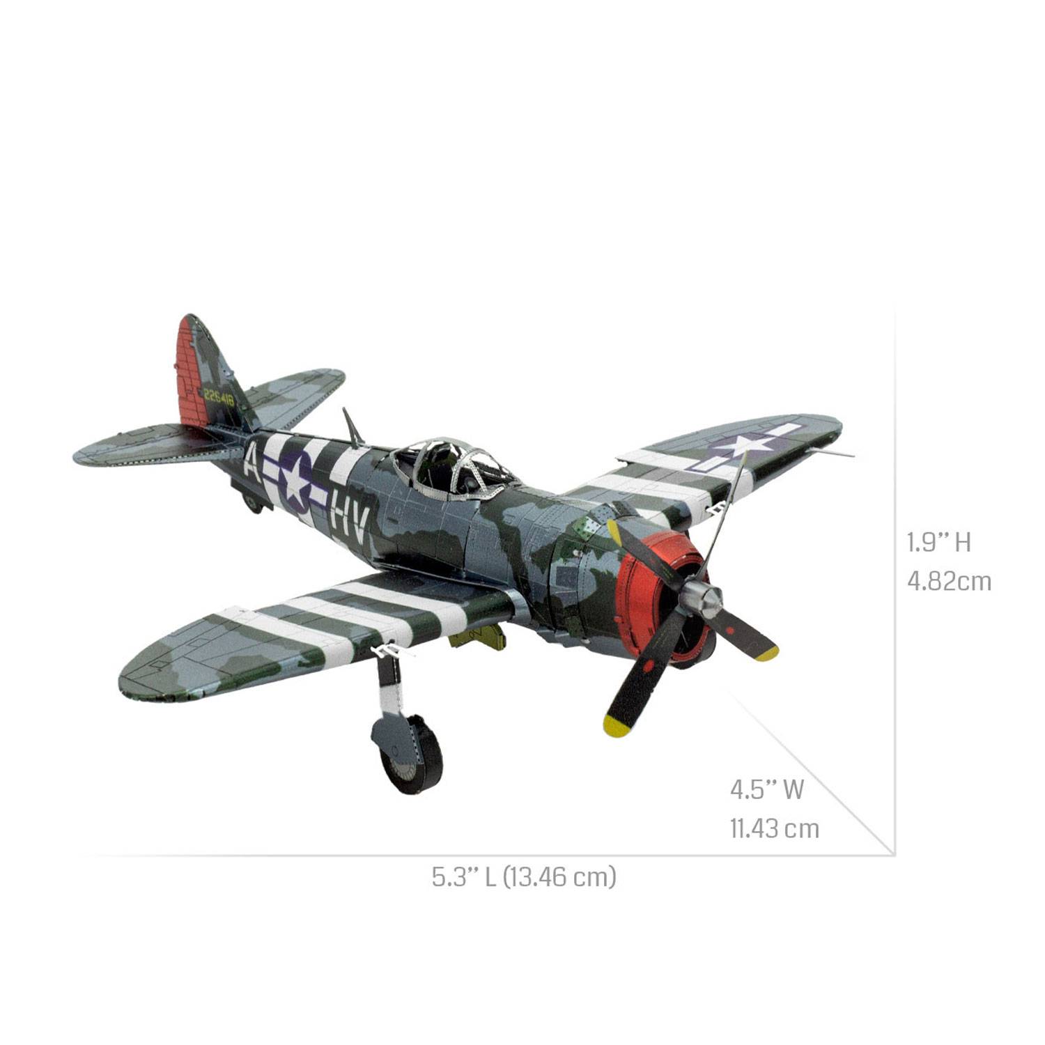 Metal Earth Metal Earth Bausatz Thunderbolt P-47