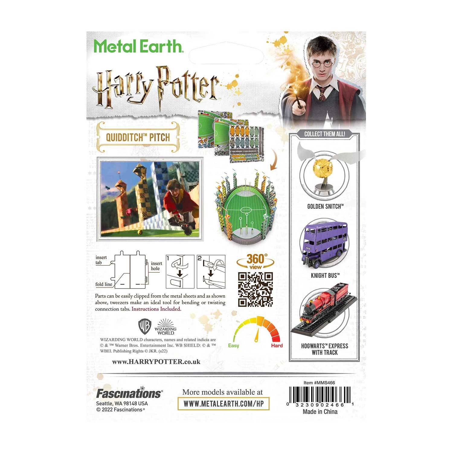 Metal Earth Metal Earth Bausatz Harry Potter Quidditch Pitch