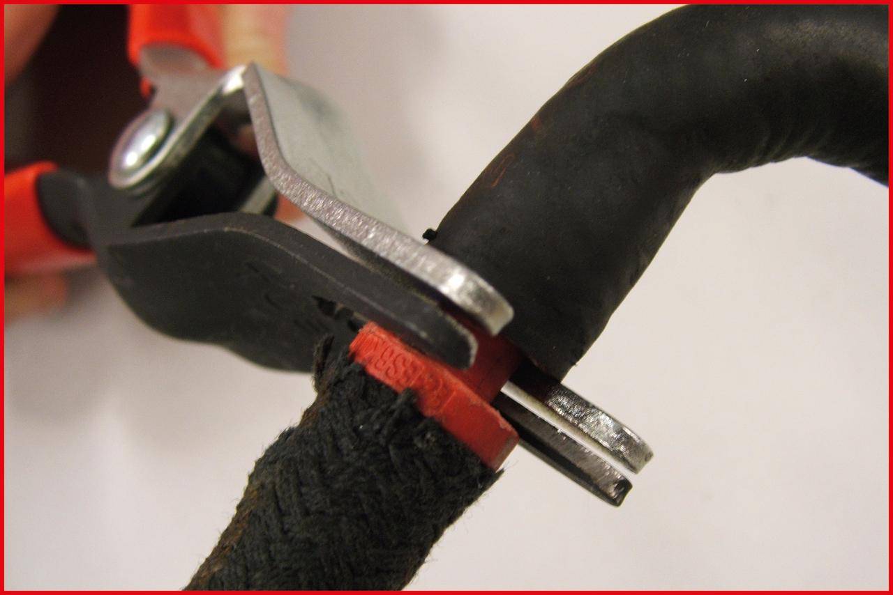 KS TOOLS Spezial-Tüllenzange, 195mm