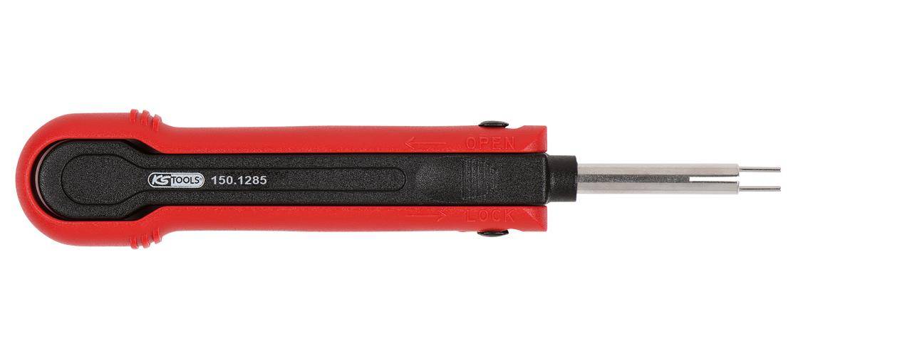 KS TOOLS Entriegelungswerkzeug fr Flachstecker/Flachsteckhlsen 4,8