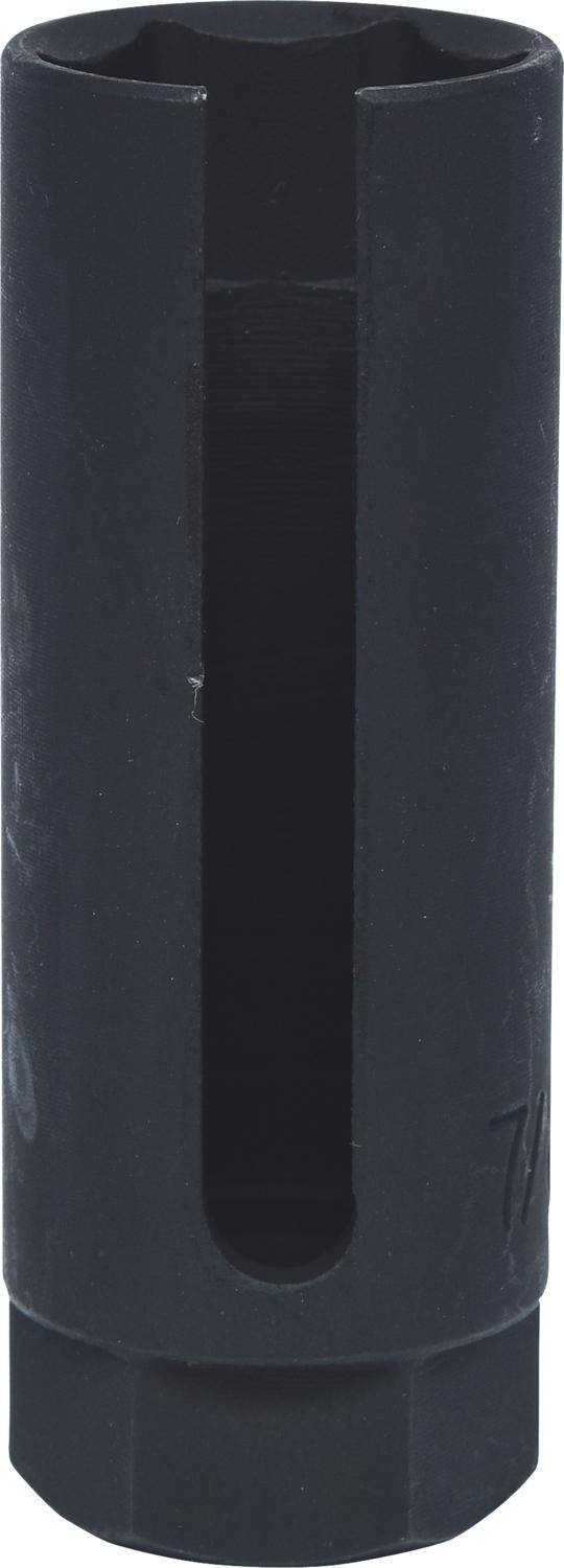 KS TOOLS 3/8" Lambdasonden Stecknuss, tief, geschlitzt, 22mm