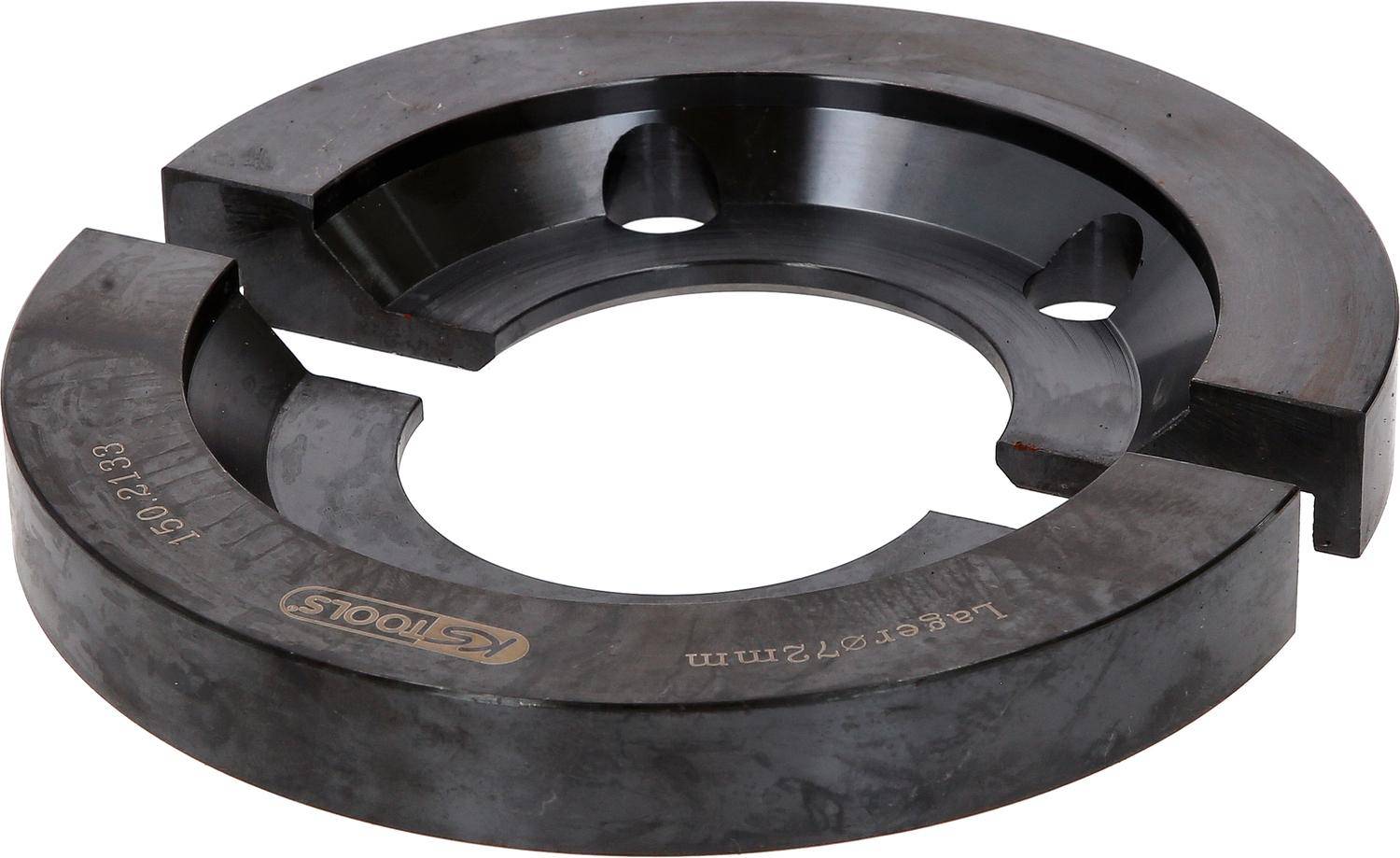 KS TOOLS Halbschalenpaar schwarz, fr Lager 72mm