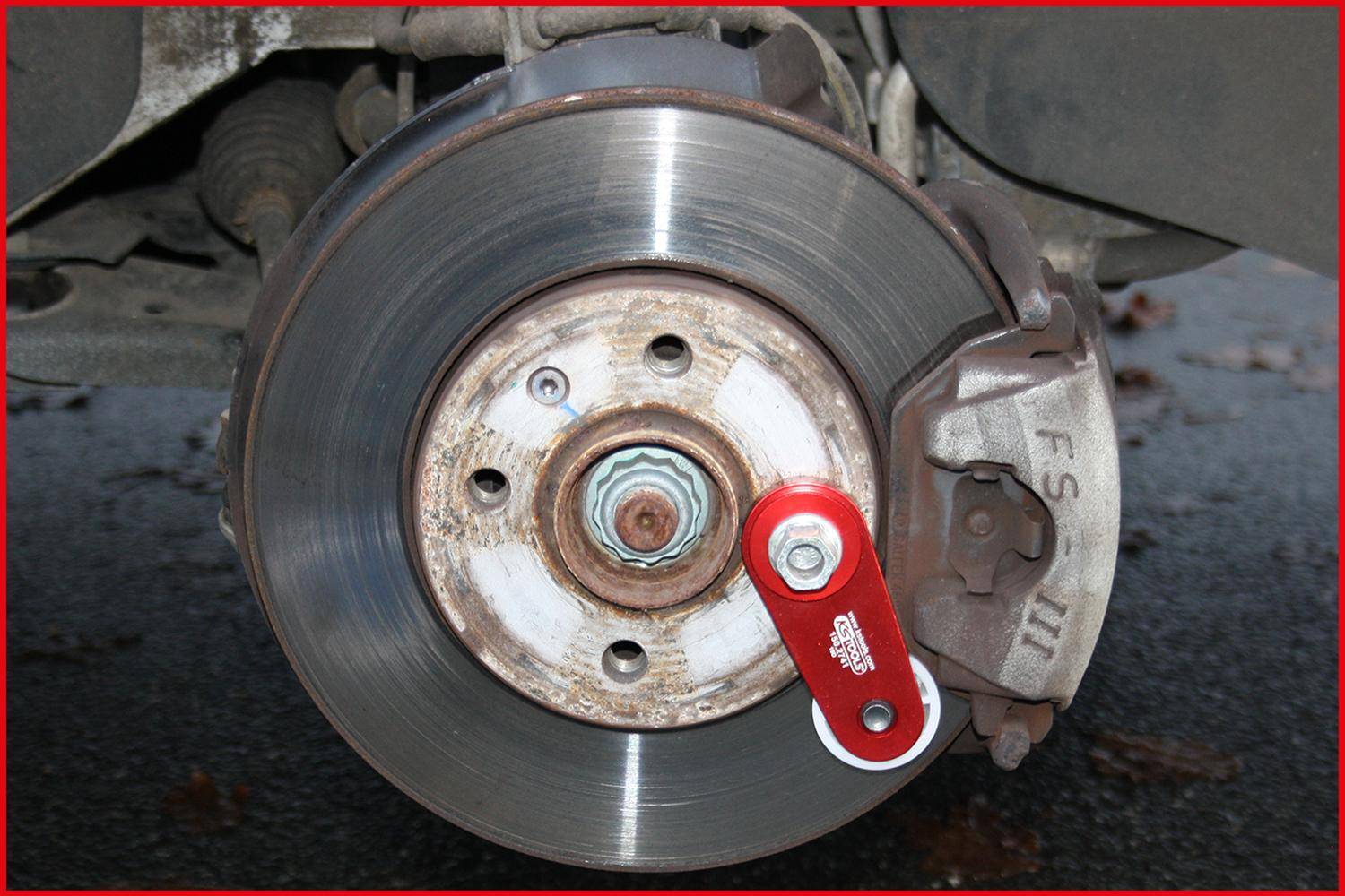 KS TOOLS Radnabengegenhalter-Satz, 6-tlg