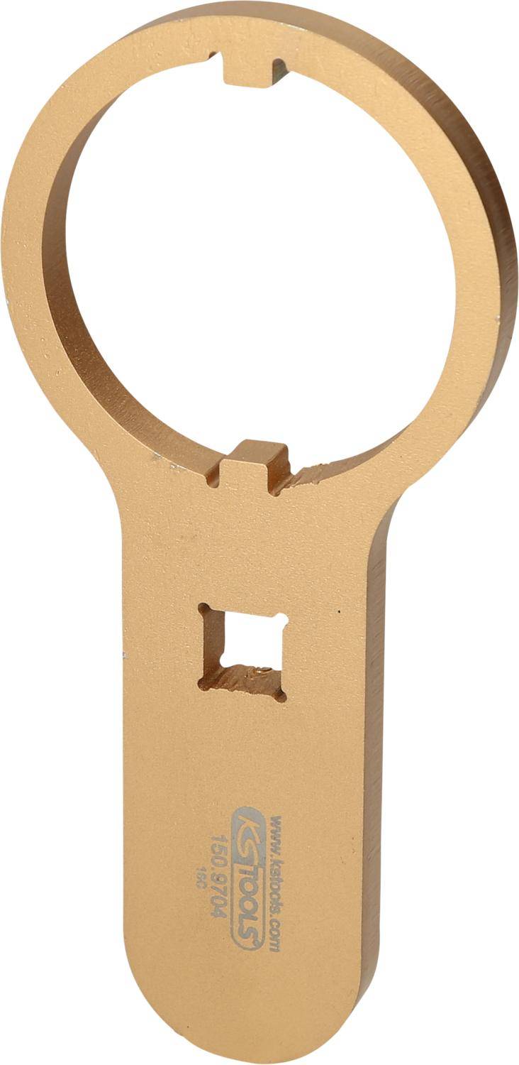 KS TOOLS 1/2" Achsmuttern-Schlssel fr Mercedes, 65,5mm