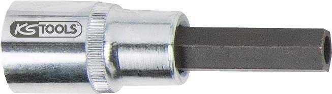 KS TOOLS Werkzeuge-Maschinen GmbH Einspritzdüsen-Innensechskant-Stecknuss mit Bohrung 10mm, Ø7mm (152.1087)