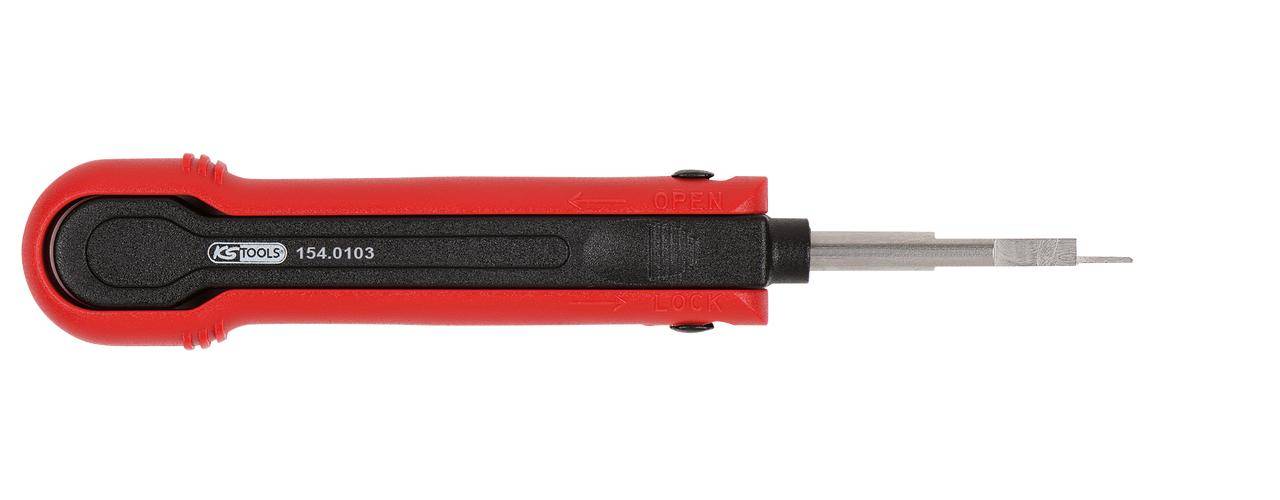 KS TOOLS Entriegelungswerkzeug fr Flachstecker 1,2 mm (KOSTAL MLK)