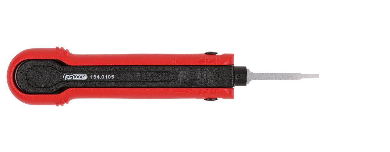 KS TOOLS Entriegelungswerkzeug fr Flachstecker/Flachsteckhlsen 1,2 mm