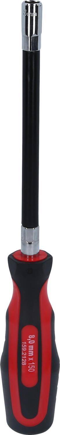 KS TOOLS Werkzeuge-Maschinen GmbH ERGOTORQUEplus Stecknuss-Schraubendreher, 8mm (159.2128)