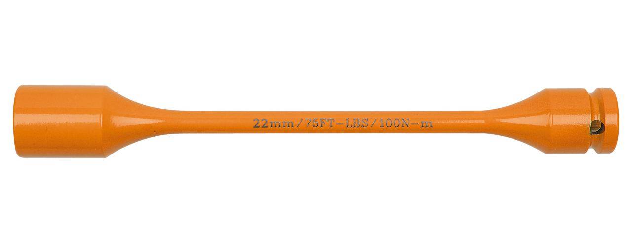 KS TOOLS 1/2" Torsions-Drehmomentbegrenzer-Stecknuss, 22mmx100Nm
