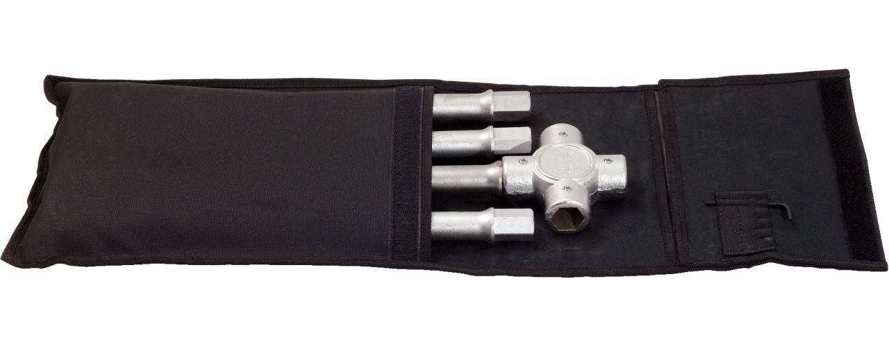 KS TOOLS Zerlegbarer Radkreuzschlssel, 3/4"x24x27x32mm