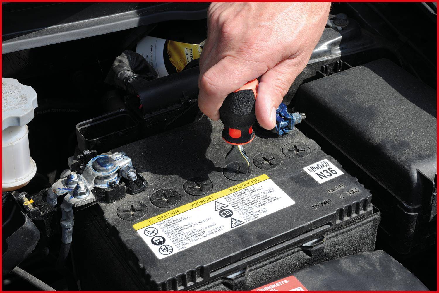 KS TOOLS Batteriestopfen-Dreher, 95mm (550.1681)