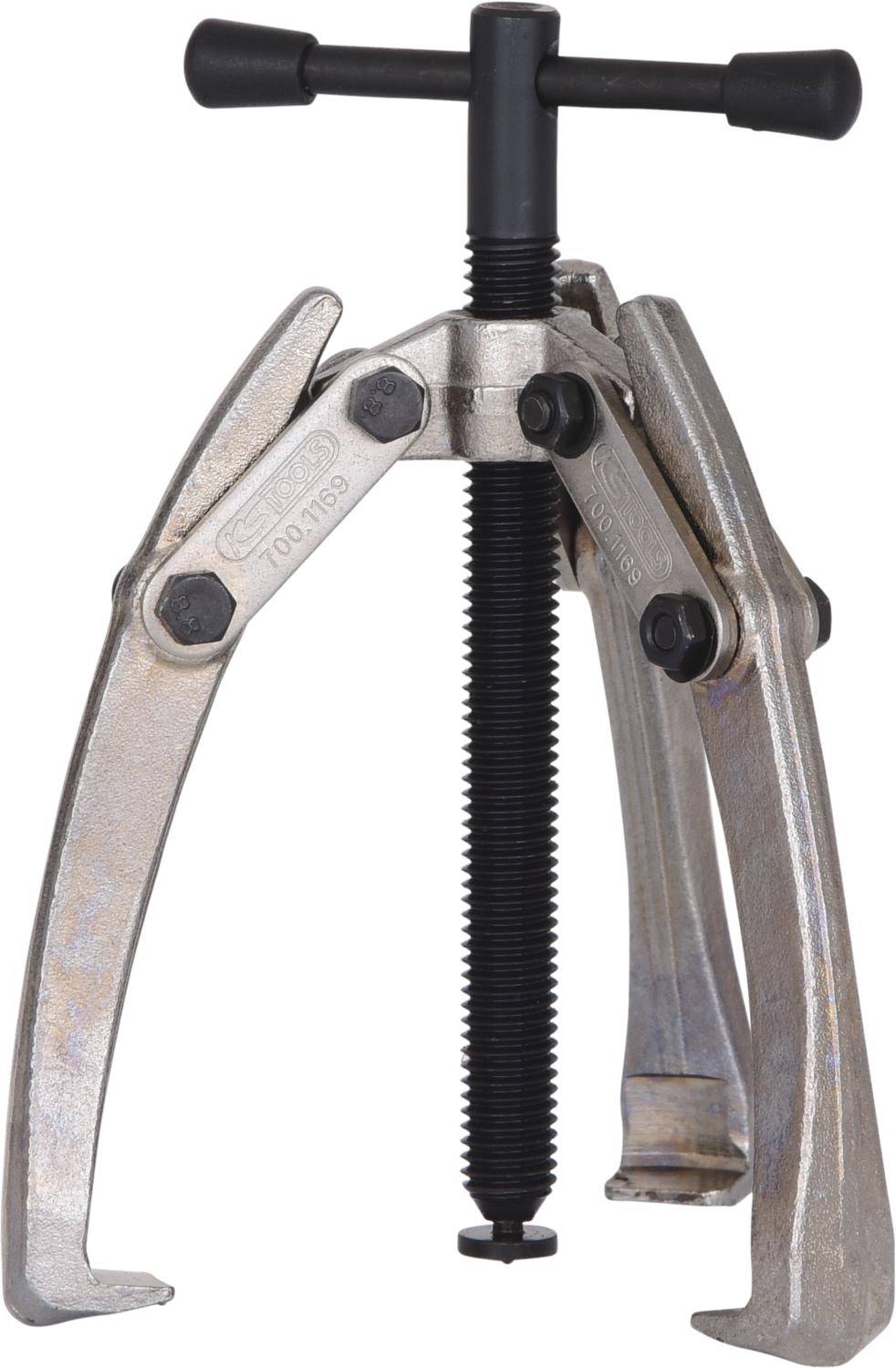 KS TOOLS Polklemmen-Abzieher 3-armig mit Knebel, M10x100mm