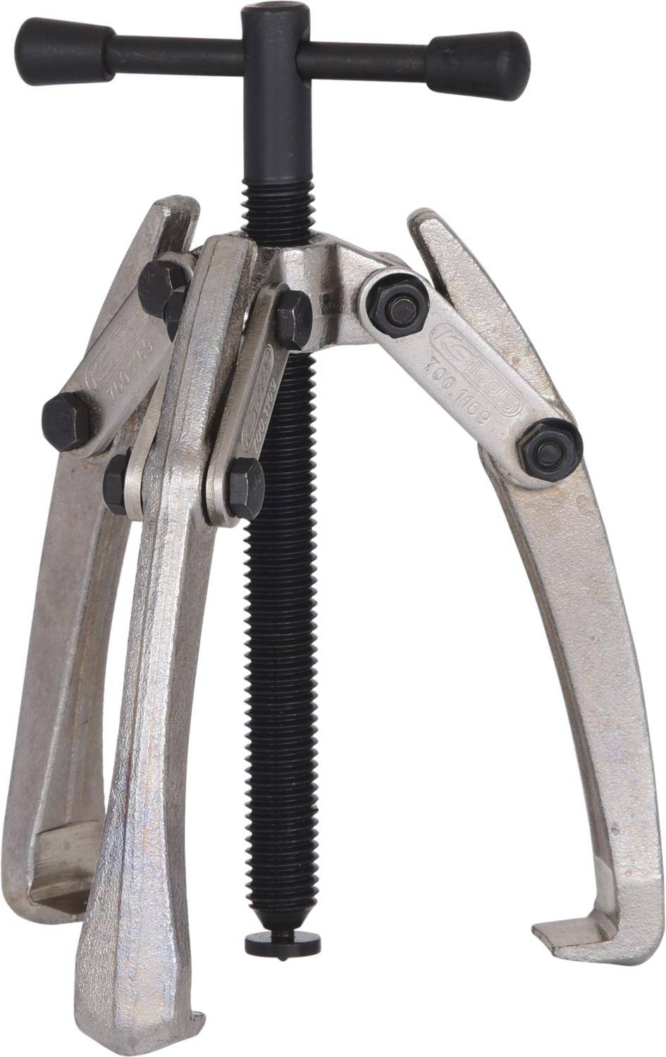 KS TOOLS Polklemmen-Abzieher 3-armig mit Knebel, M10x100mm
