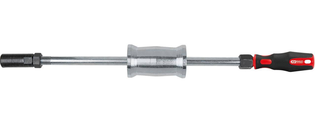 KS TOOLS M12 Injektoren-Auszieher-Satz mit 1,5 kg Schlaggewicht, 2-tlg