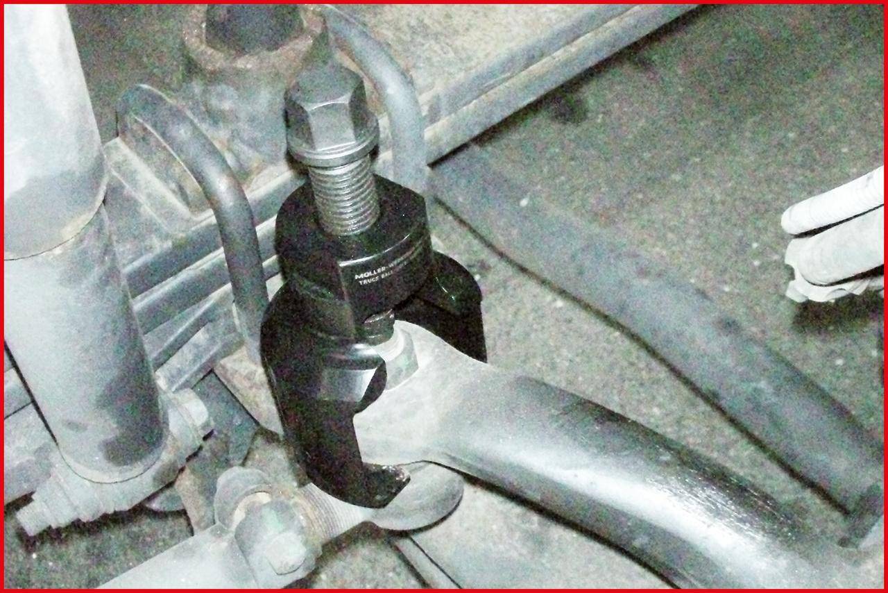 KS TOOLS Vibro-Impact Universal-Kugelgelenk-Abzieher-Glocke 39 x 58 mm