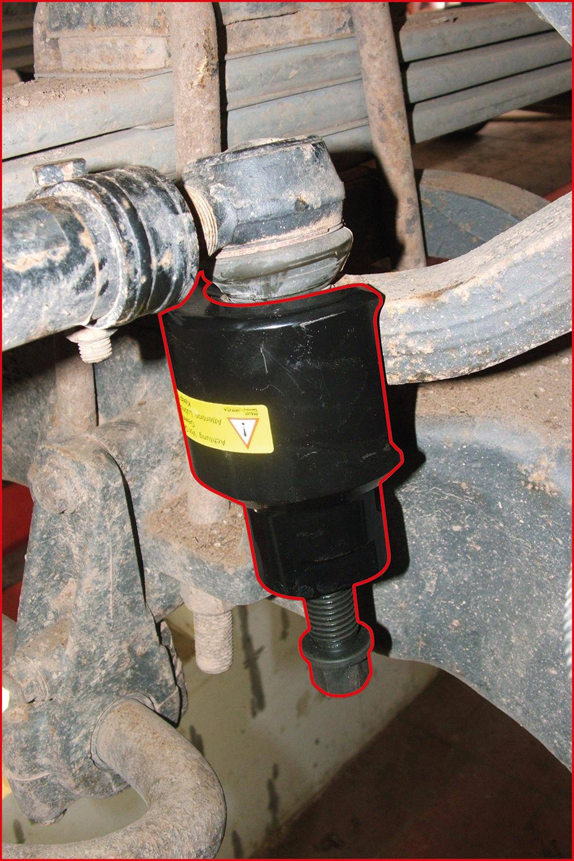 KS TOOLS Vibro-Impact Universal-Kugelgelenk-Abzieher-Glocke 39 x 58 mm