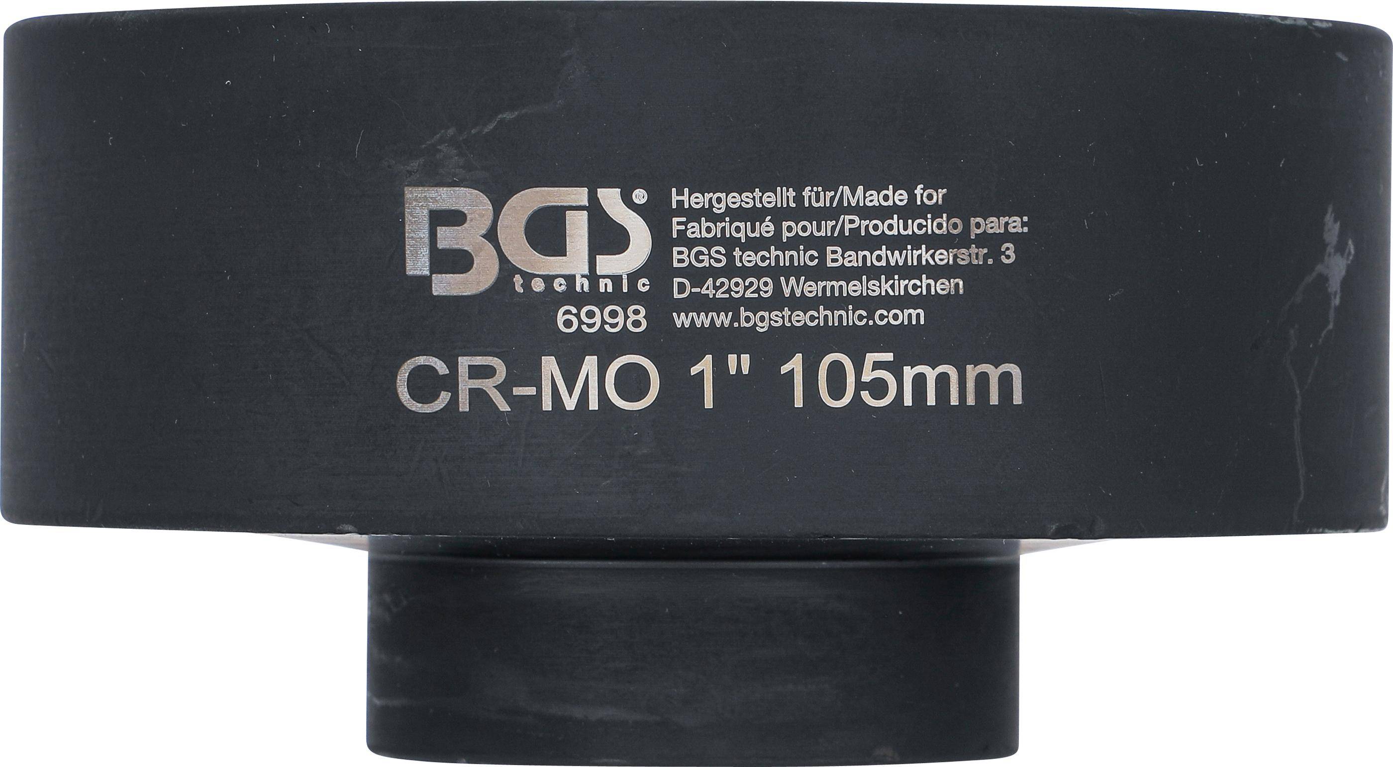 BGS Nabenmuttern-Schlssel | Sechskant | fr DAF, Volvo | SW 105 mm