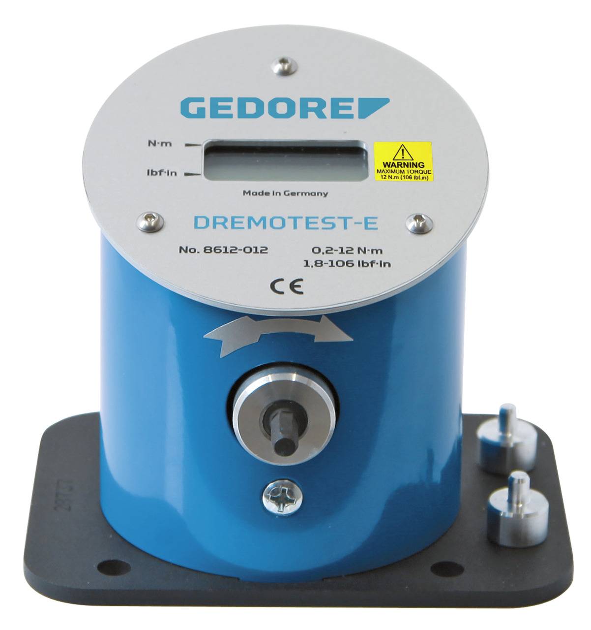 Gedore 8612-012 Elektronisches Prüfgerät DREMOTEST E 0,2-12 Nm