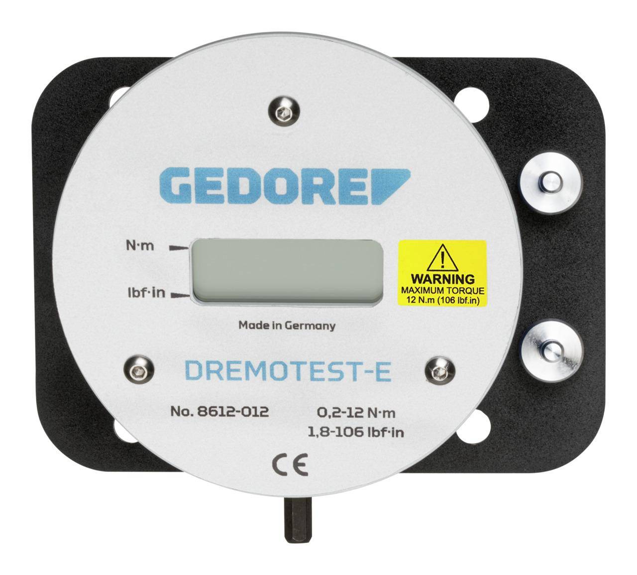 GEDORE 8612-012 Elektronisches Prfgert DREMOTEST E 0,2-12 Nm