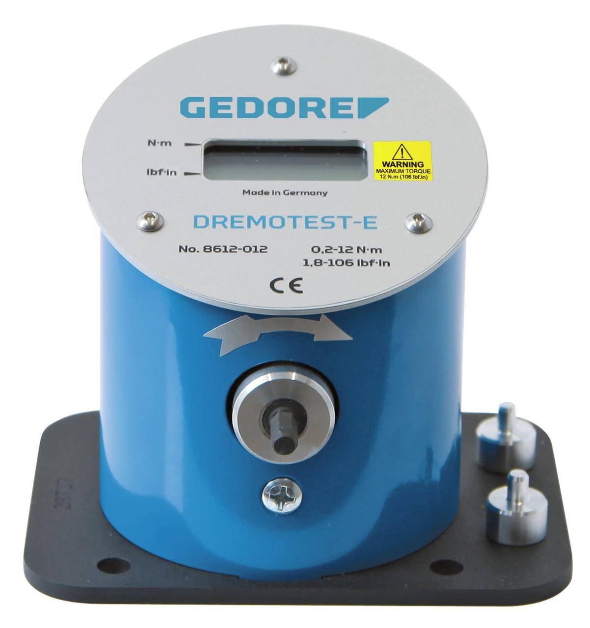 GEDORE 8612-012 Elektronisches Prfgert DREMOTEST E 0,2-12 Nm