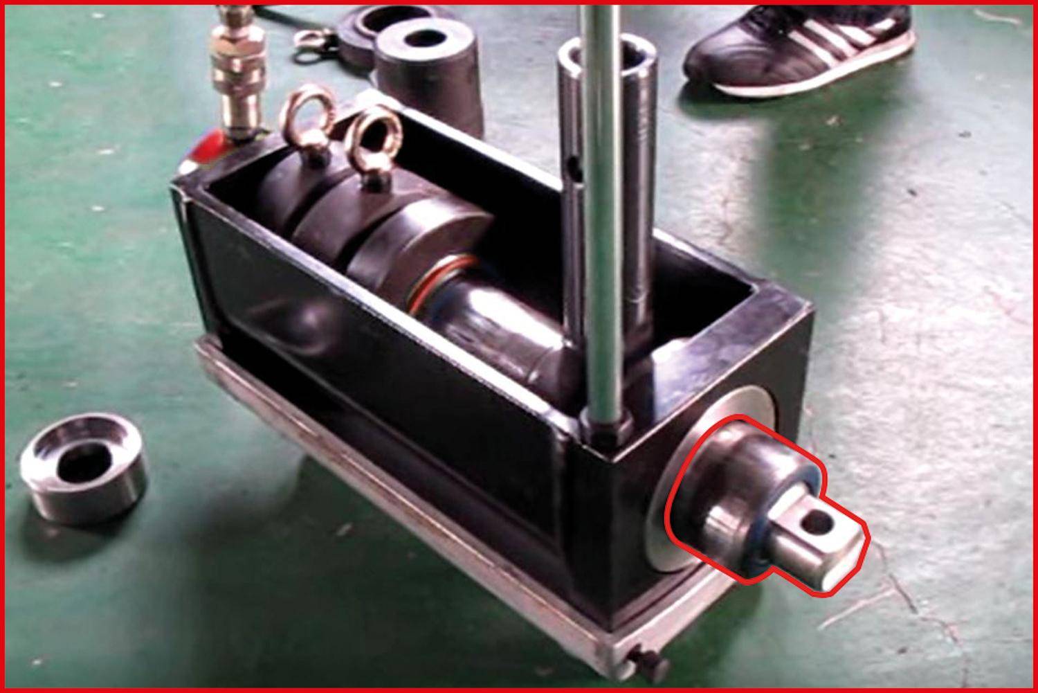 KS TOOLS Hydraulischer Verbindungsstangen-Buchsen-Satz, 30 t, 10-tlg