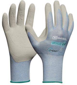 GEBOL Arbeitshandschuh Upcycled SENSITIVE 7 II Polyester/Nylon