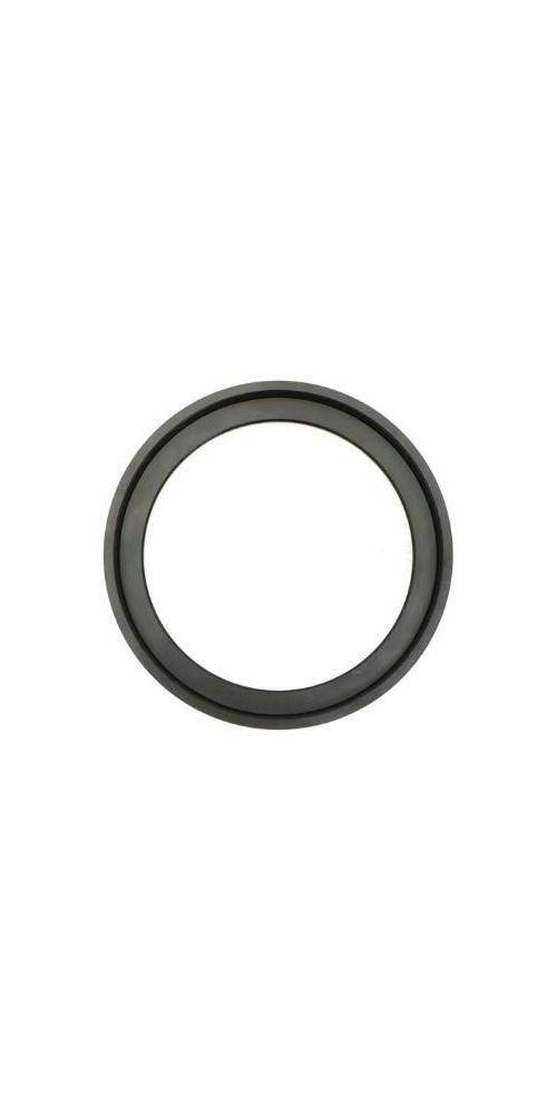 Eine kreisförmige schwarze Gummidichtung, die zum Abdichten in mechanischen oder automotive Anwendungen verwendet wird.