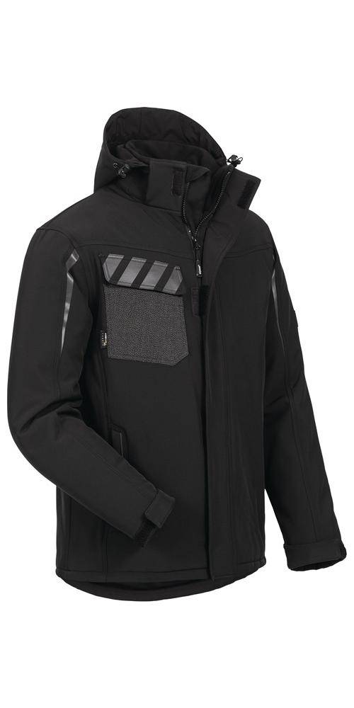 elysee Wintersoftshelljacke Poros Größe S schwarz