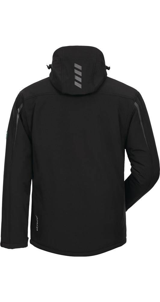 elysee Wintersoftshelljacke Poros Größe S schwarz