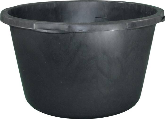 Mörtelkübel GRIPLINE-O 40l verstärk.Rand schwarz