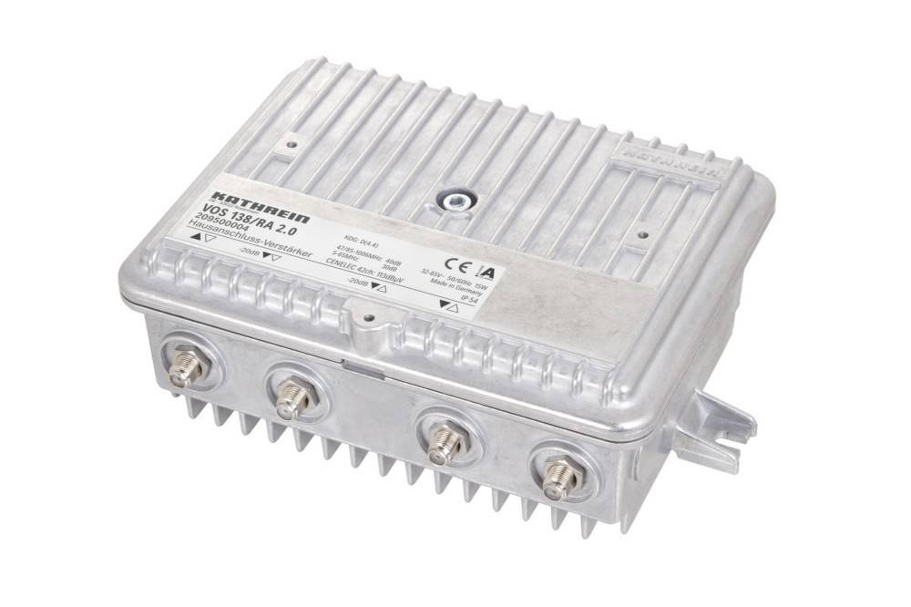 Ein metallisches elektronisches Gerät mit einer Kennzeichnung, die 