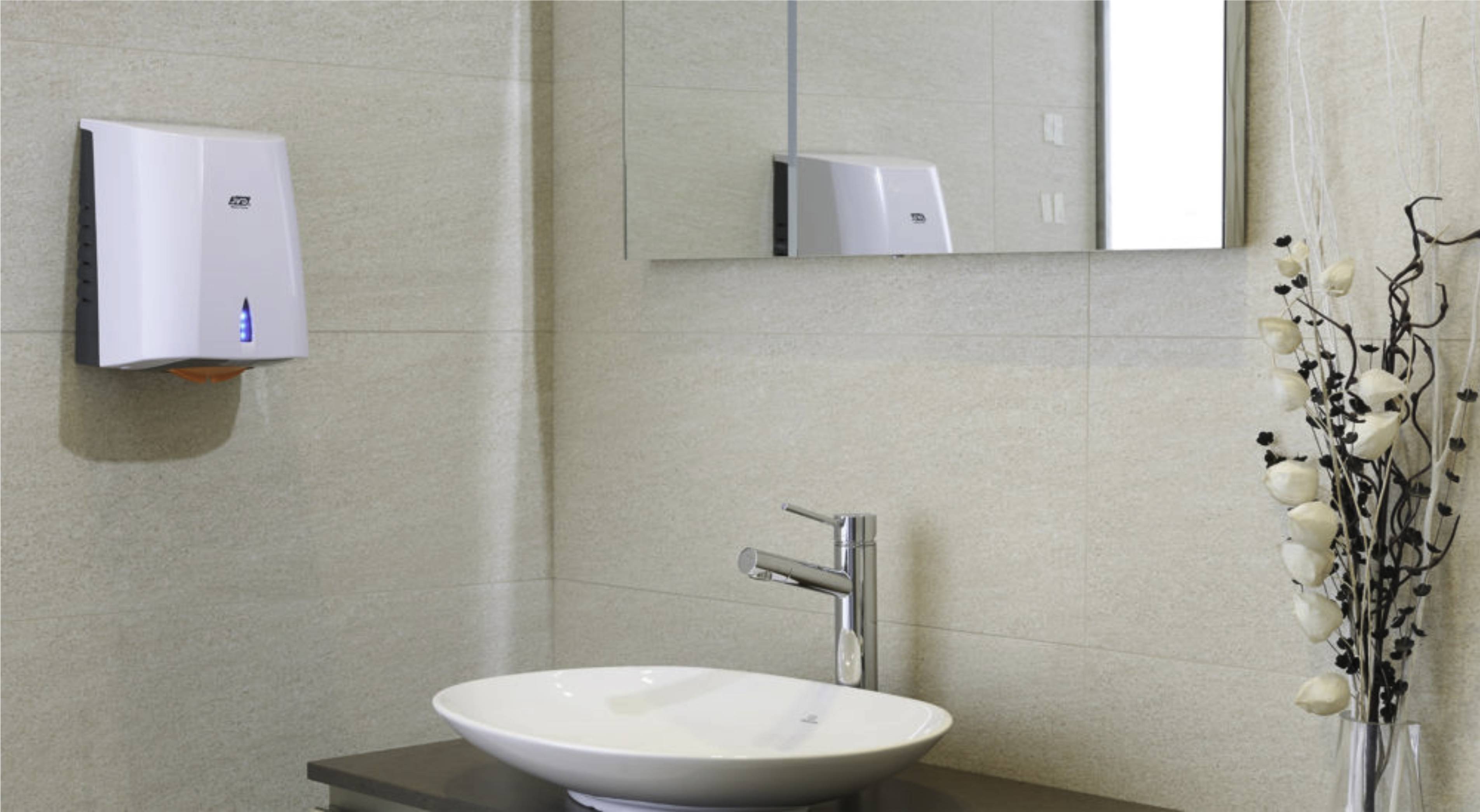 Automatischer Händetrockner Sup'Air Weiß