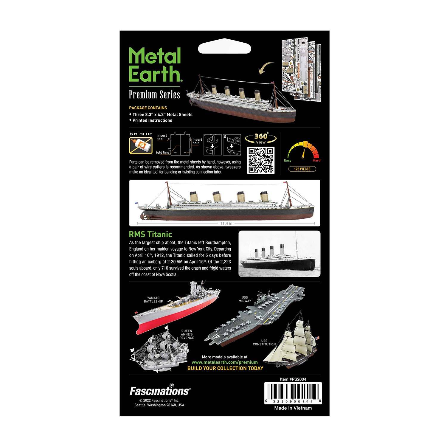 Metal Earth Metal Earth Bausatz RMS Titanic