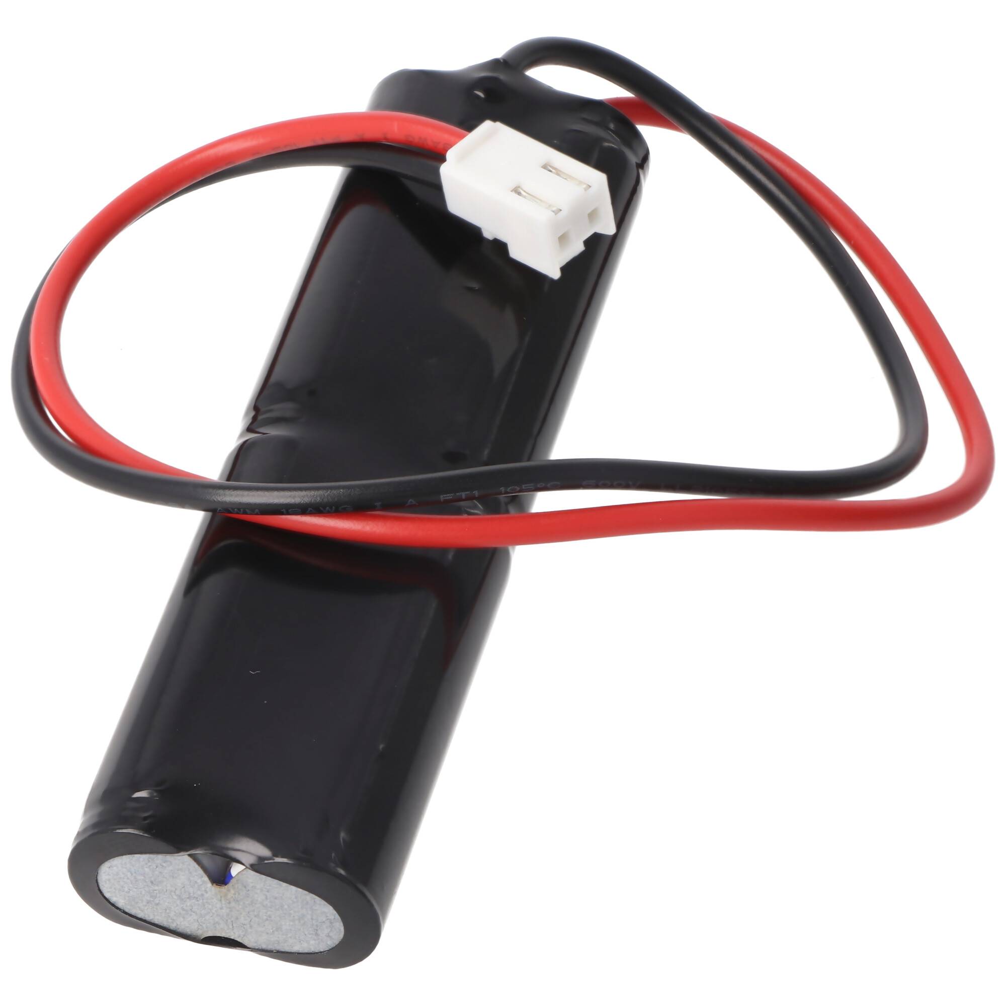 NC Akku Not- und Sicherheitsbeleuchtung - AA-Size mit JST VHR-2 Stecker, 99,2x28x14,3mm
