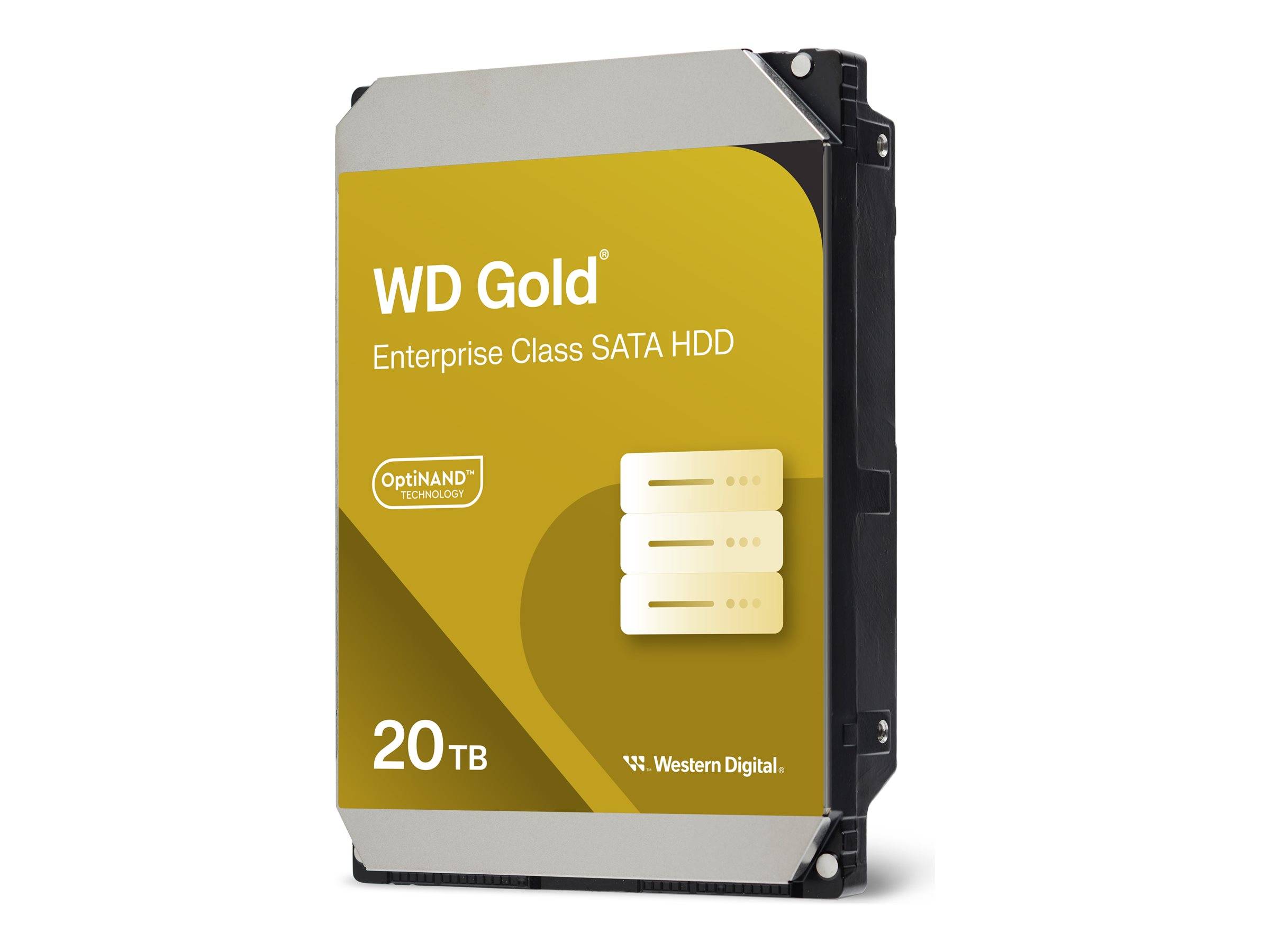 WD Gold WD202KRYZ - Festplatte - Enterprise - 20 TB - intern - 3.5"" (8.9 cm)