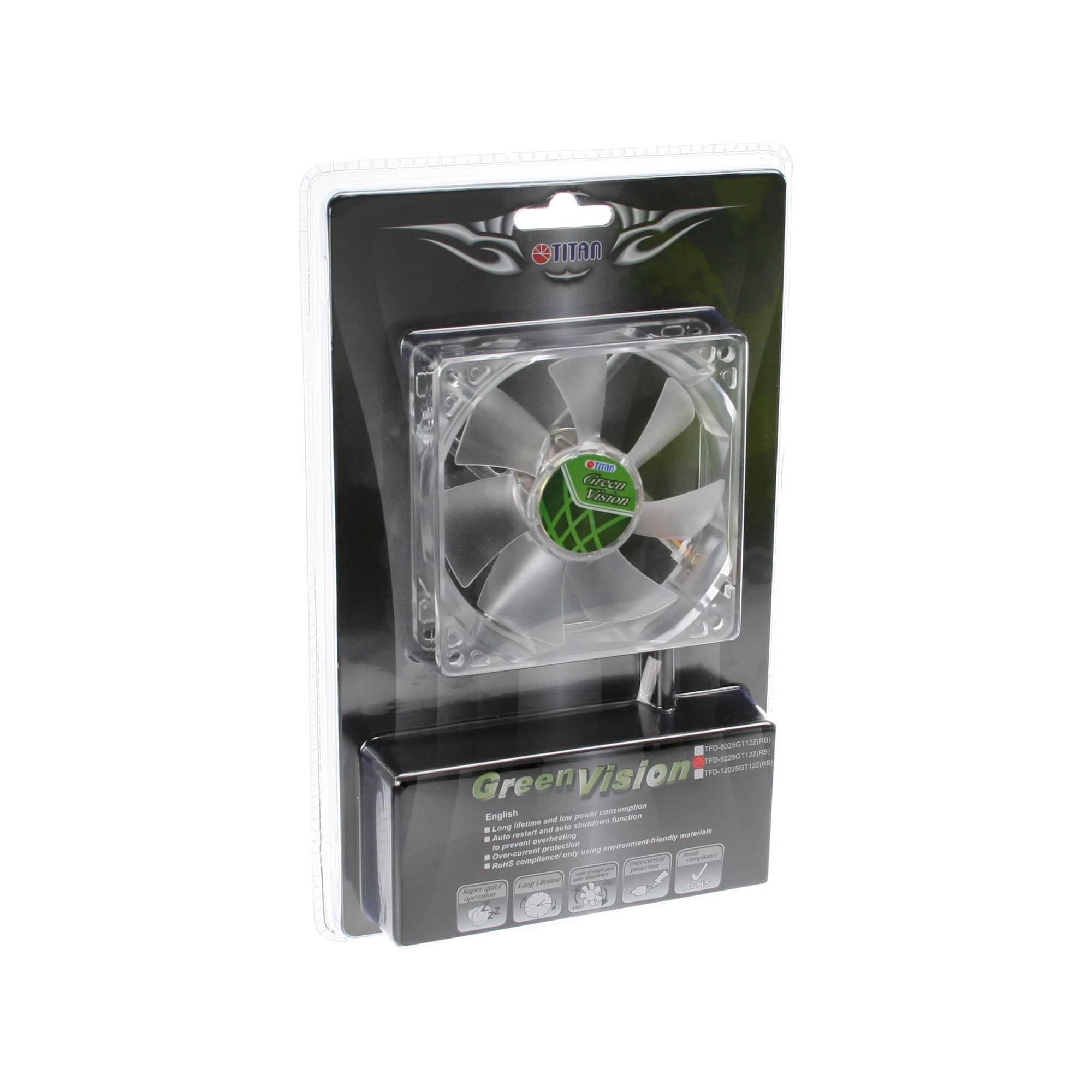 Titan Green Vision TFD-9225GT12Z(RB) - Gehäuselüfter