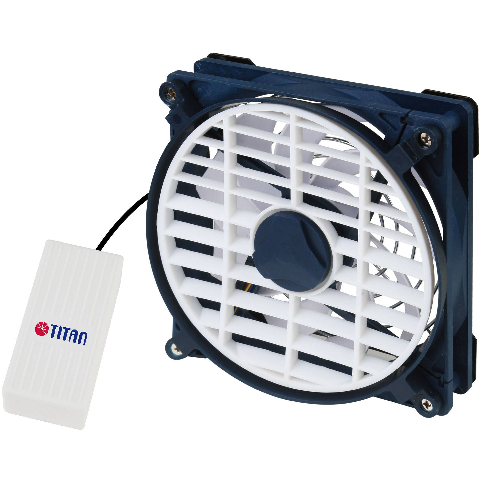 Titan TTC-NF82TZ(RB), Ventilator, Schwarz, Weiß, 140 mm, 140 mm, 45 mm