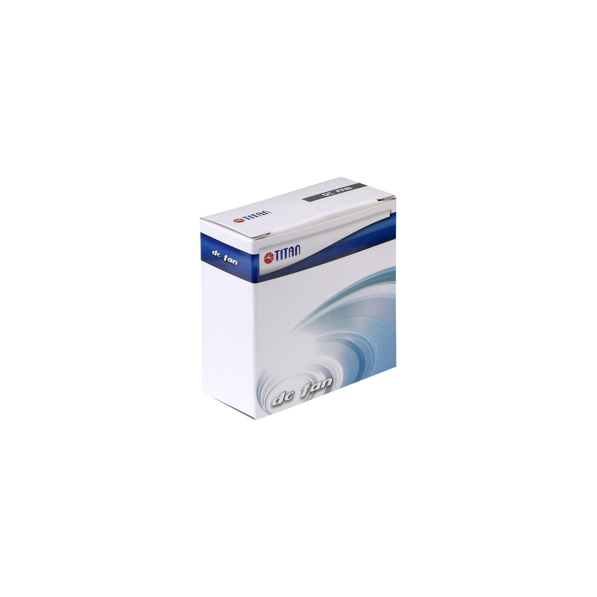 Titan TFD-6015M12Z, Ventilator, 6 cm, 4000 RPM, 29 dB, 14,28 cfm, Schwarz