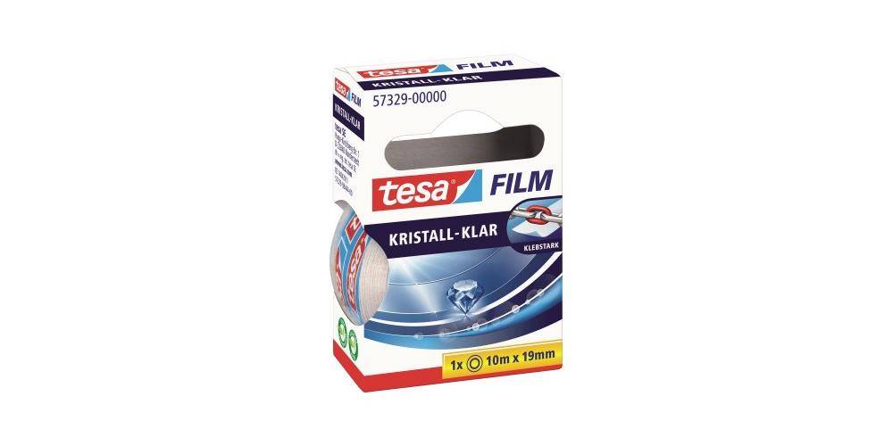 tesa Klebefilm film® kristall-klar Maße: 19 mm x 10 m (B x L)