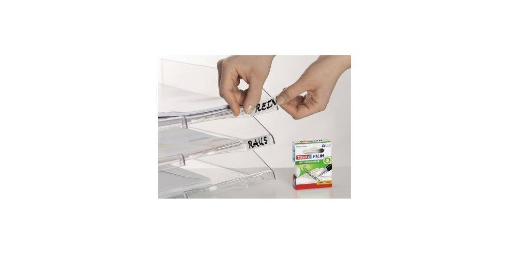 tesa Klebefilm film® matt-unsichtbar Maße: 19 mm x 10 m (B x L)