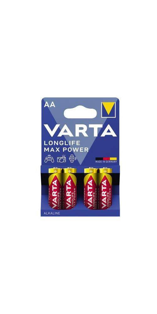 VARTA Batterie Longlife Max Power AA/Mignon LR6 Alkaline 1,5V 2.980
