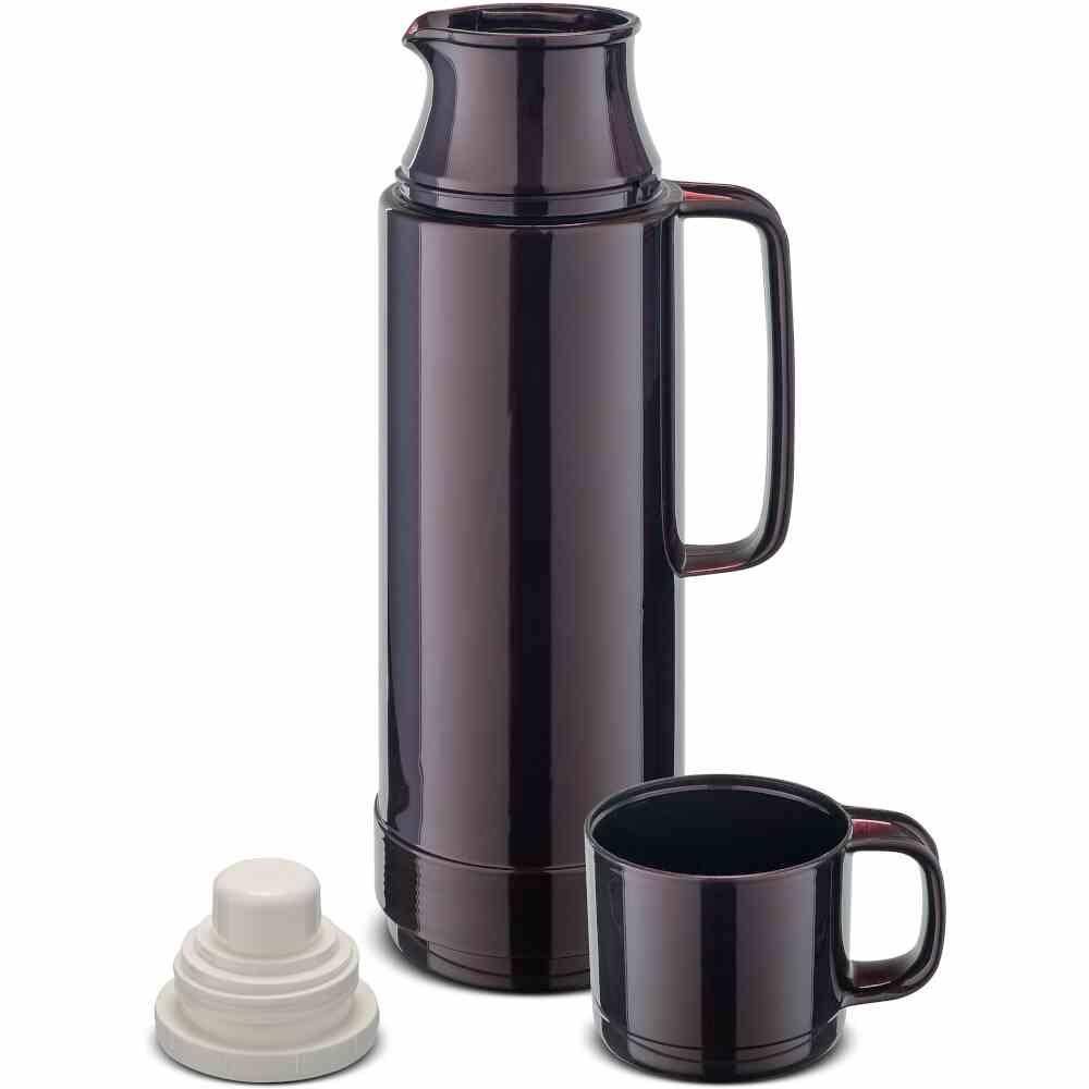 ROTPUNKT Isolierflasche 80 1,0 l black cherry